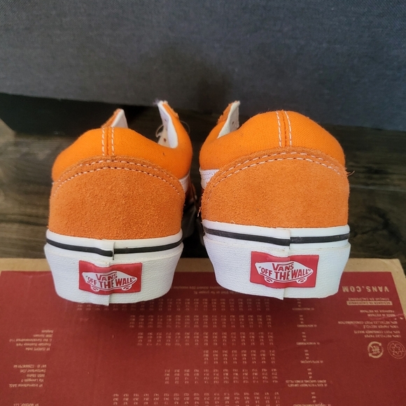 Vans Old Skool Orange Tiger Women 5.5 VNOA5KRFAVM (2022) Suede Canvas - Picture 6 of 8
